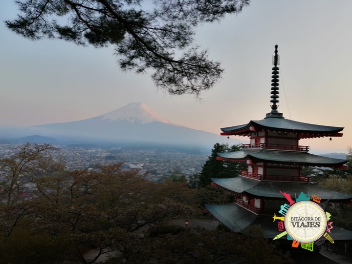 Chureito Pagoda Monte Fuji Japón