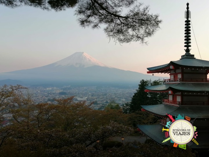 Chureito Pagoda Monte Fuji Japón