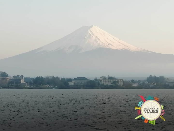 Lago Kawaguchiko Monte Fuji Japón 