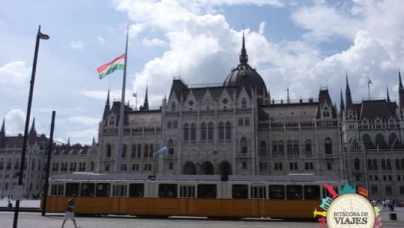 Parlamento de Budapest Vista de Atrás