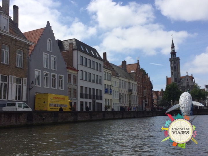 Recorrido por Canales de Brujas Bélgica