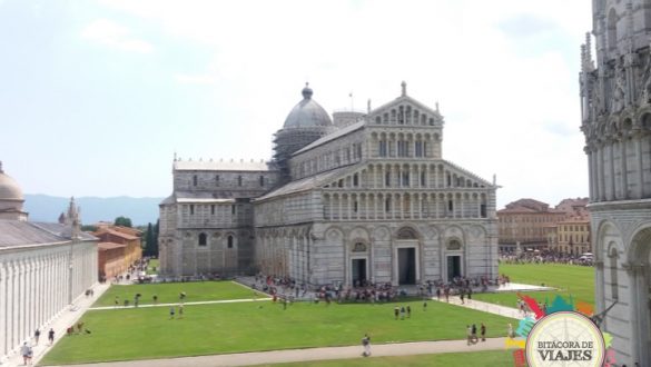 Vista Catedral de Pisa