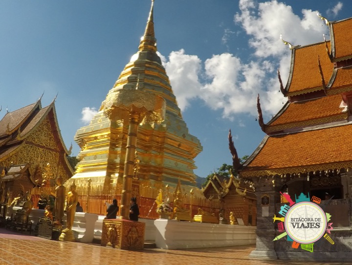 Wat Phra Doi Suthep - Chiang Mai Tailandia- Bitácora de Viajes