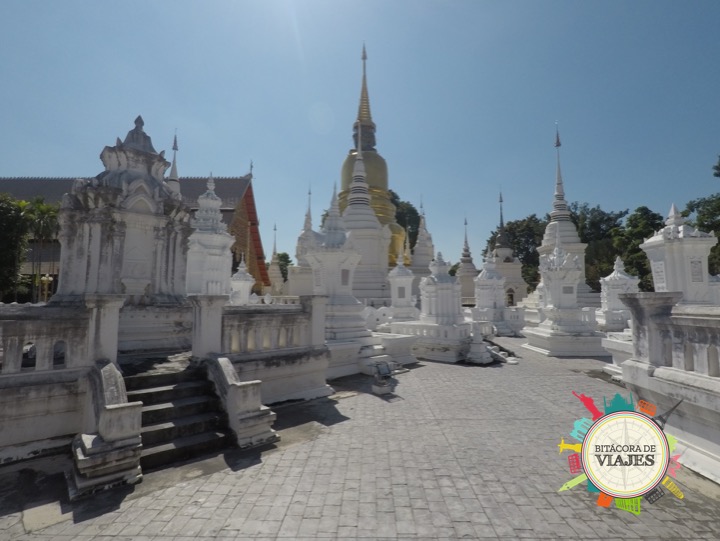 Wat Suan Dorg -Chiang Mai Tailandia- Bitácora de Viajes