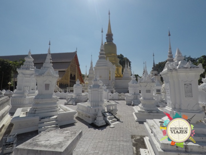 Wat Suan Dorg - Chiang Mai Tailandia- Bitácora de Viajes