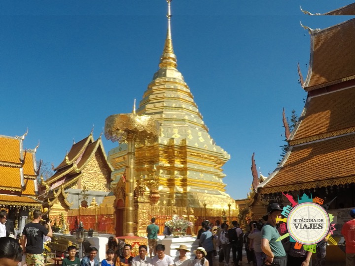 Wat Phra Doi Suthep - Chiang Mai Tailandia- Bitácora de Viajes