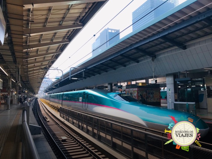 Shinkansen Tokio Bitácora de viajes