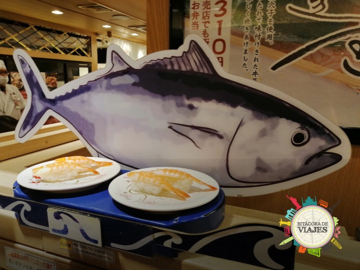 Sushi en banda Tokio Bitácora de viajes