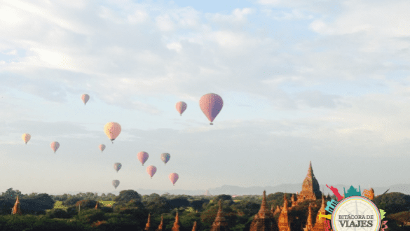 Globos en Bagan