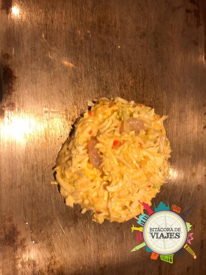 Okonomiyaki Bitácora de viajes