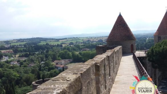 Camino Muralla Castillo Carcasona