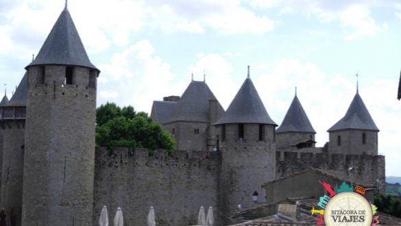 Torres Muralla desde el Castillo Carcasona