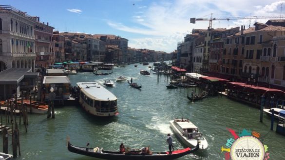 El Gran Canal desde el Puente Rialto