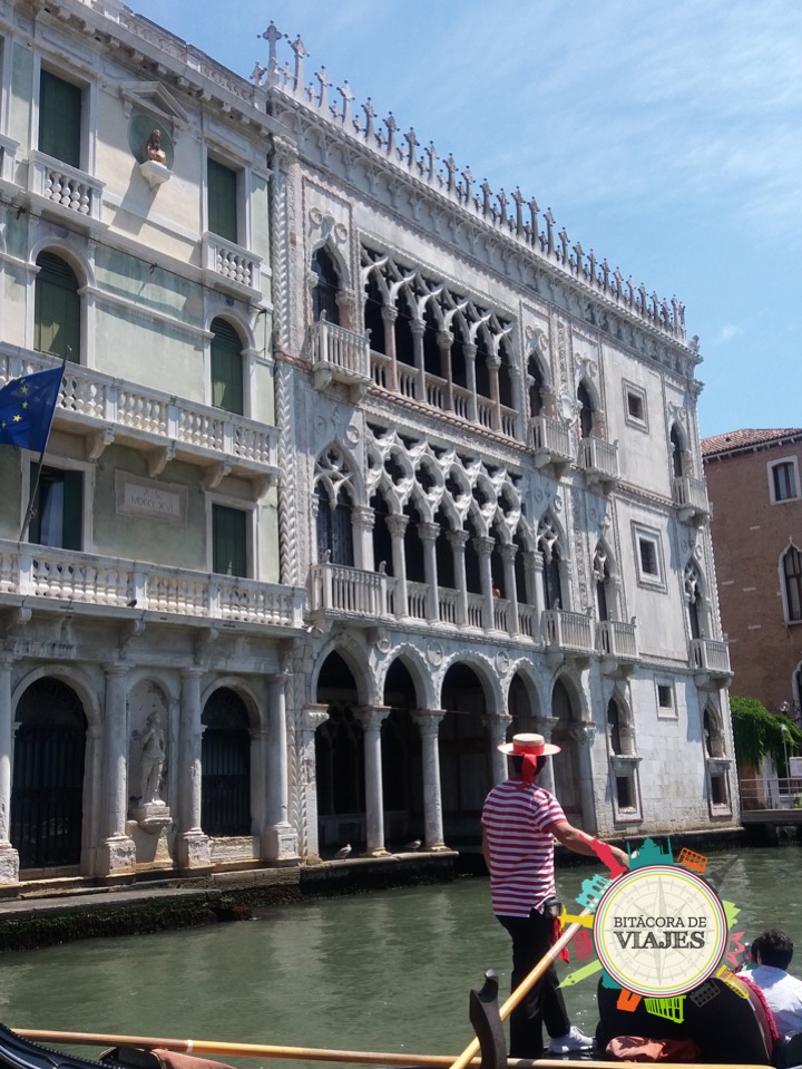 Fachada Palacio Ca’d’Oro de Venecia