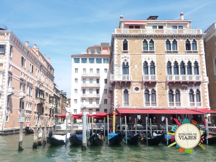 Góndolas en Venecia