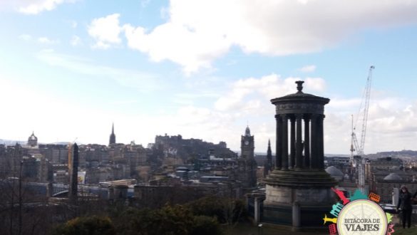 Vista Edimburgo desde Calton Hill