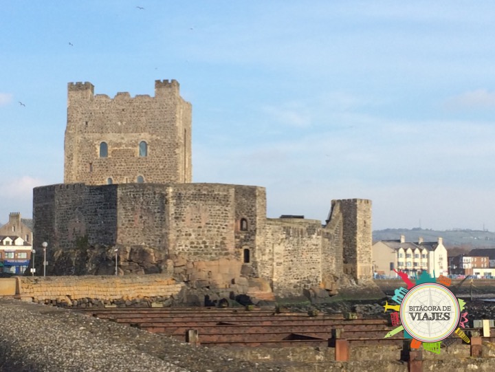 ¿Qué ver en Belfast? Vista Castillo Carrickfergu