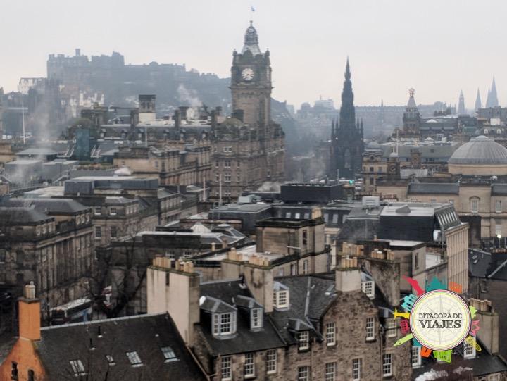 ¿Qué ver en Edimburgo? Vista Ciudad desde Calton Hill, Escocia