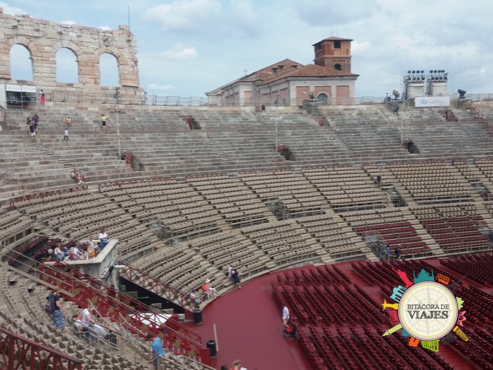 ¿Qué ver en Verona? Interior del Arena de Verona