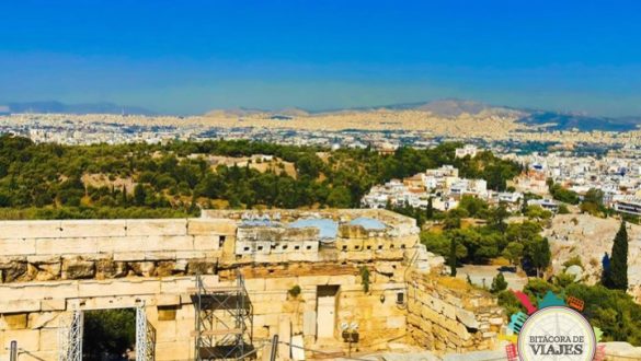 Atenas desde la Cima de la Acrópolis