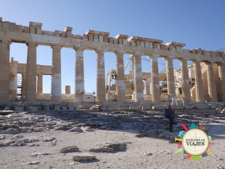 Columnas Laterales del Partenón