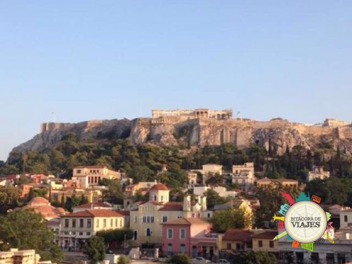 Vista de la Acrópolis desde el Mirador