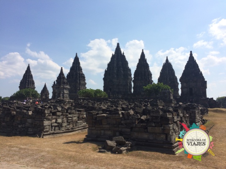 ¿Qué ver en Yogyakarta? Panorámica Templo Prambanan