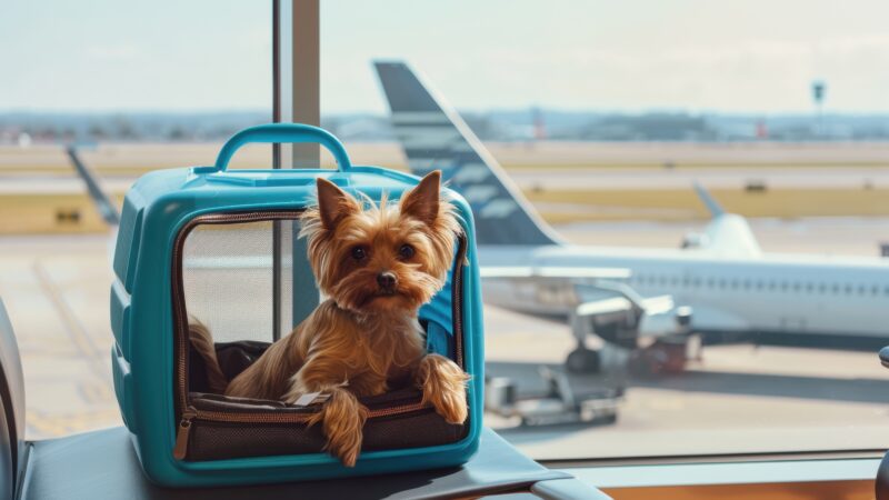 viajando con mascotas en avion