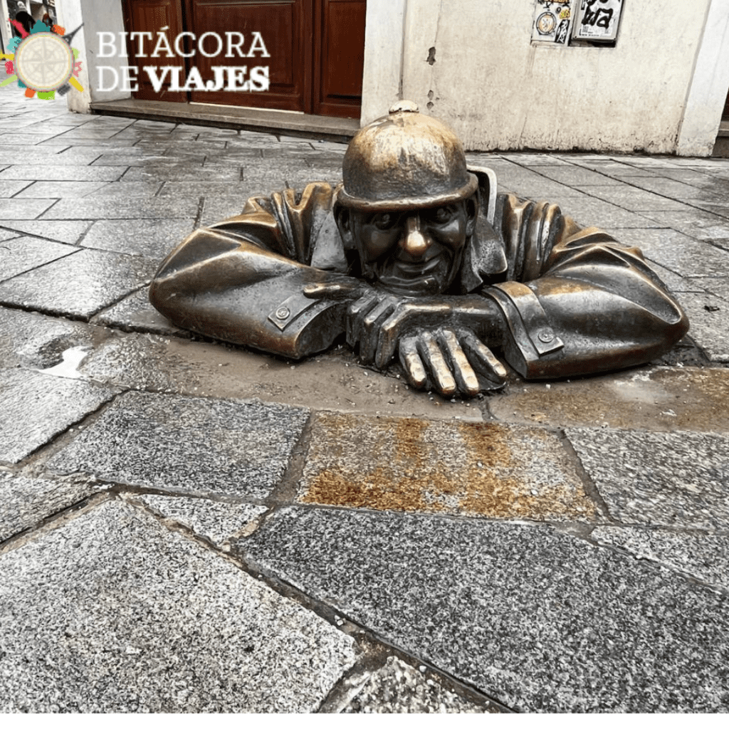 Estatua de bronce- Bratislava