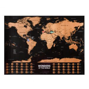 Mapa del Mundo para Raspar – Edición Premium Viajeros